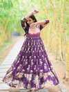 Rusti Muslin Long Wester Wear Gown Wholesale Market Is Surat